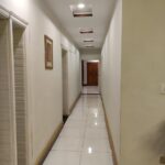 Main entrance hallway of Sunrise Rest House, a clean and comfortable guest house in G10 Islamabad